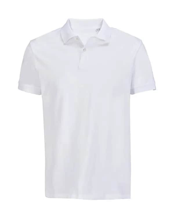 Unisex Pacific Polo Shirt - White