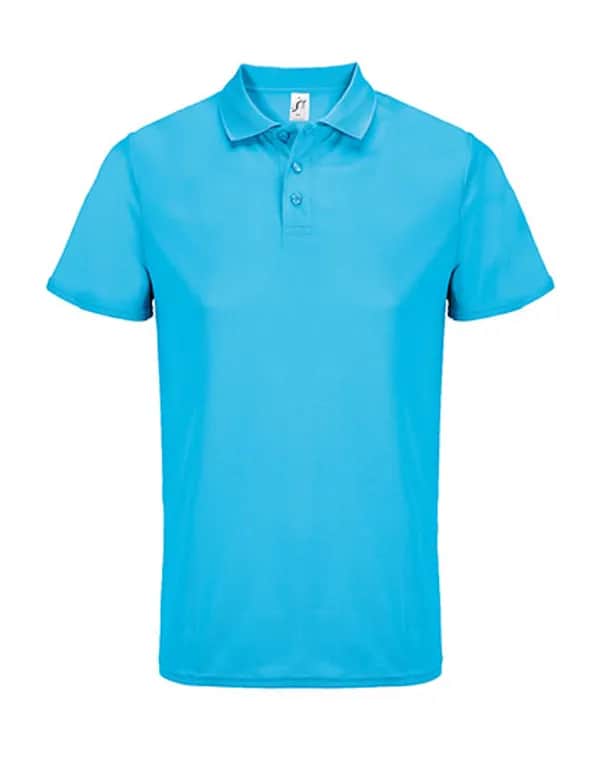 Unisex Pitcher Sports Polo Shirt - Aqua