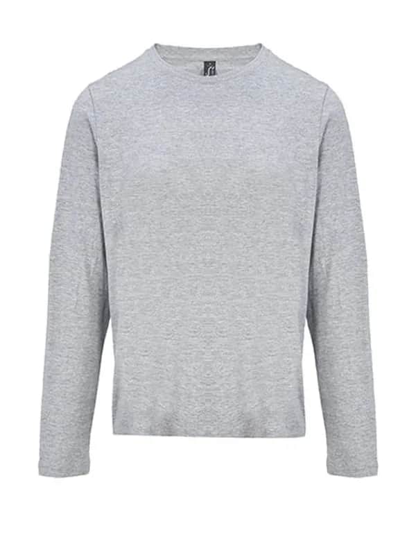 Women´s Monarch Long Sleeve T-Shirt - Grey Melange