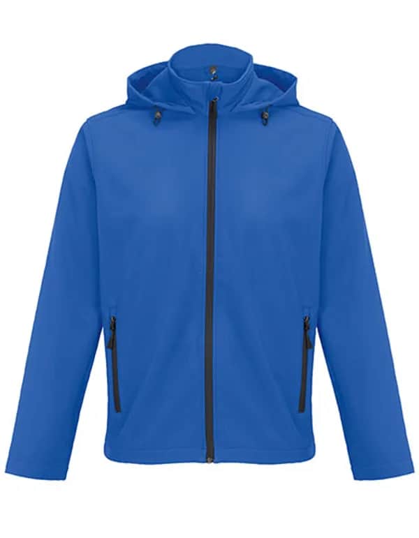Men´s Race Softshell Hooded Jacket - Royal Blue 241