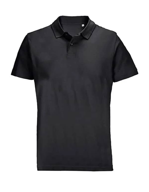 Unisex Pulse Polo Shirt - Black