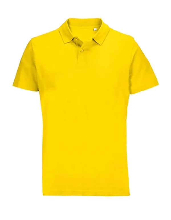 Unisex Pulse Polo Shirt - Gold
