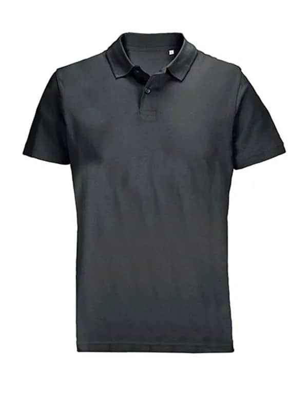Unisex Pulse Polo Shirt - Mouse Grey (Solid)