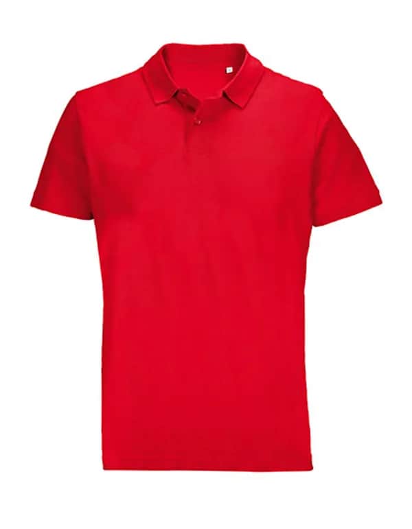 Unisex Pulse Polo Shirt - Red