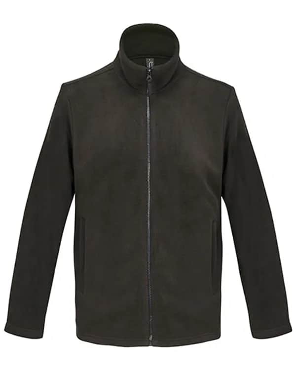 Unisex Microfleece Full-Zip Jacket Nitro - Black