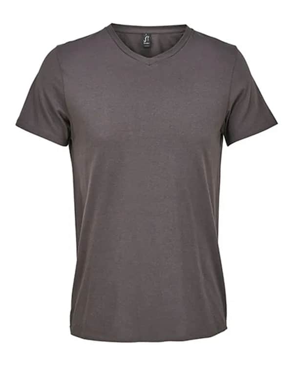 V-Neck T-Shirt Regent - Dark Grey (Solid)