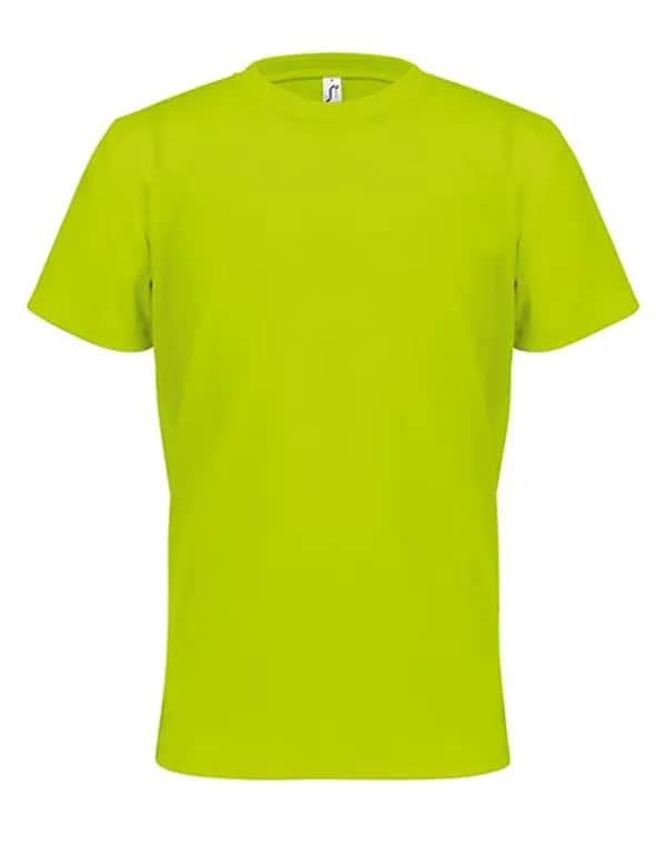 Kids´ Sports T-Shirt Sprint - Neon Yellow