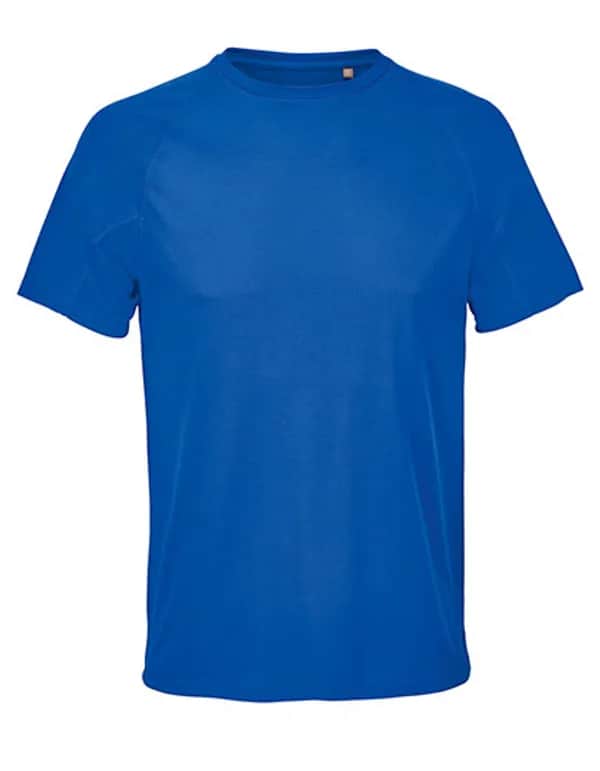 Men´s Raglan Sleeve T-Shirt Vortex - Royal Blue 241