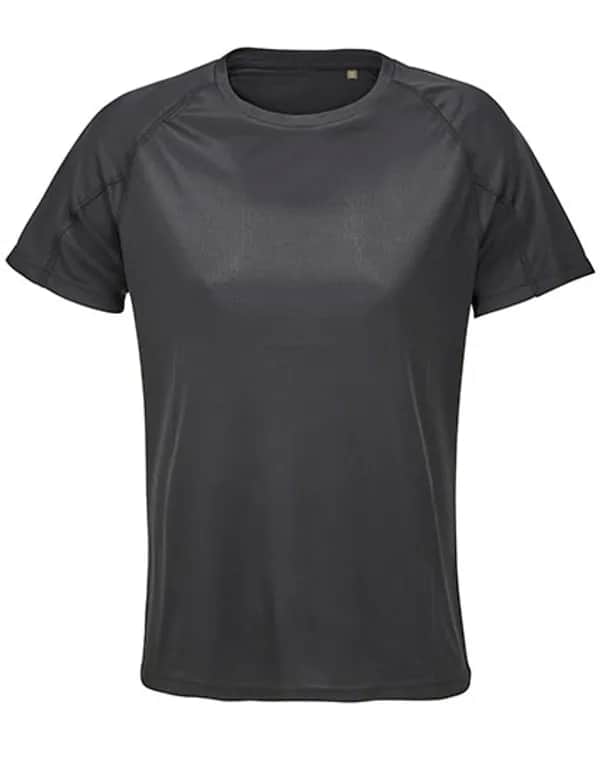 Women´s Raglan Sleeve T-Shirt Vortex - Black
