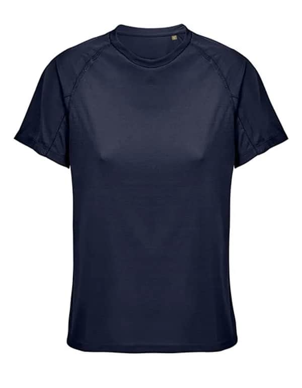 Women´s Raglan Sleeve T-Shirt Vortex - French Navy