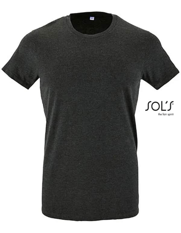 Regent Fit T-Shirt - Charcoal Melange