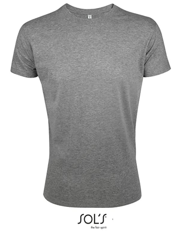 Regent Fit T-Shirt - Grey Melange