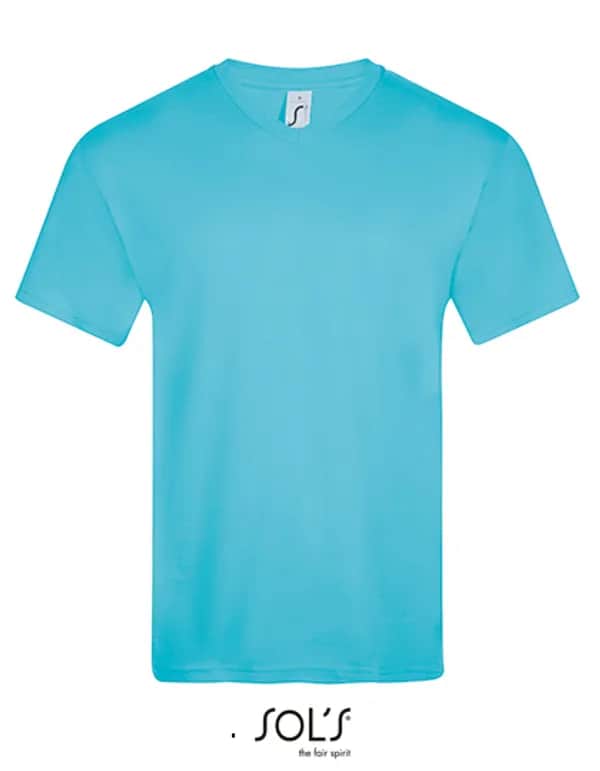 V-Neck T-Shirt Victory - Atoll Blue
