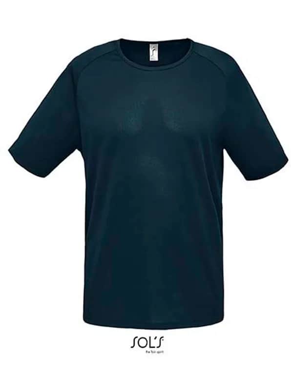 Men´s Raglan Sleeves T Sporty - Petroleum Blue