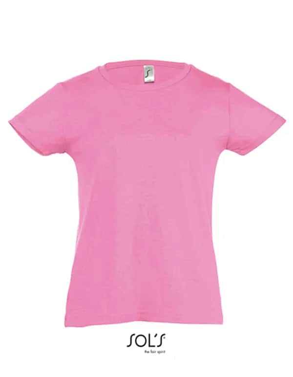 Kids´ T-Shirt Girlie Cherry - Orchid Pink