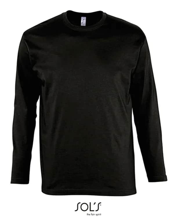 T-Shirt Monarch Long Sleeve - Deep Black