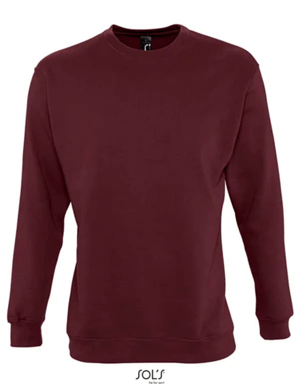 Unisex Sweatshirt New Supreme - Burgundy
