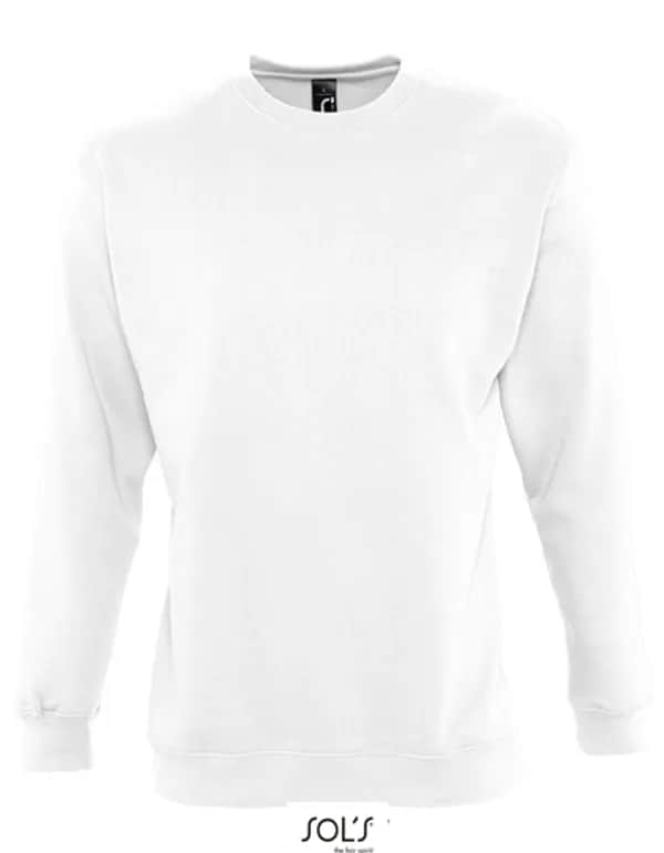Unisex Sweatshirt New Supreme - White