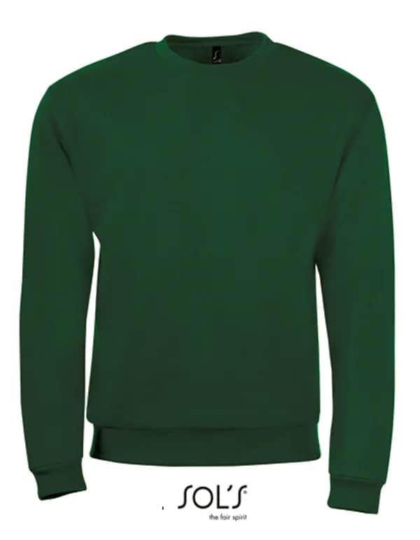 Men´s Spider Round-Neck Sweatshirt - Bottle Green
