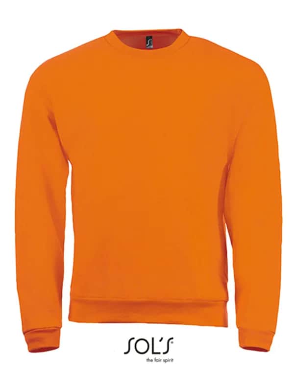 Men´s Spider Round-Neck Sweatshirt - Orange