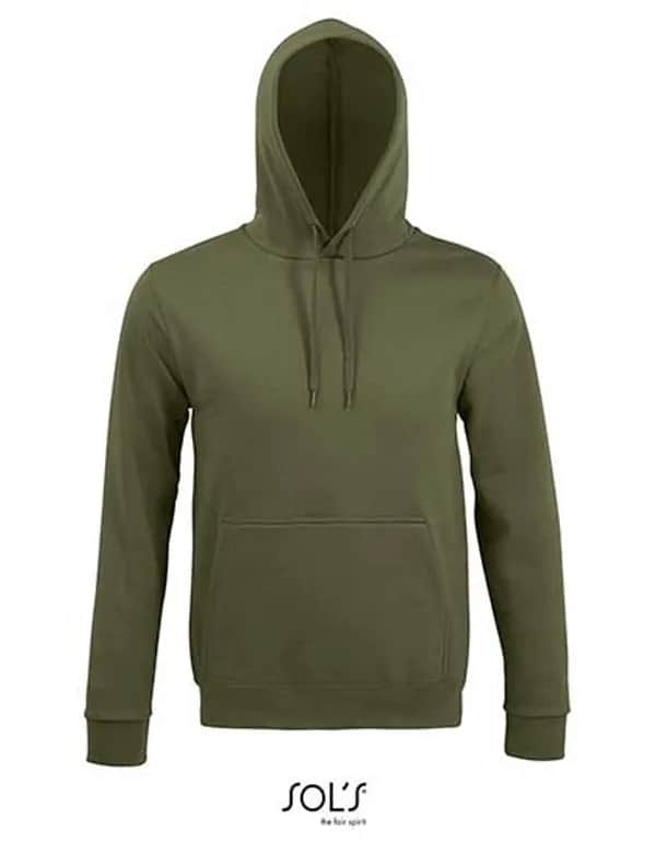 Unisex Hooded Sweat-Shirt Snake - Army