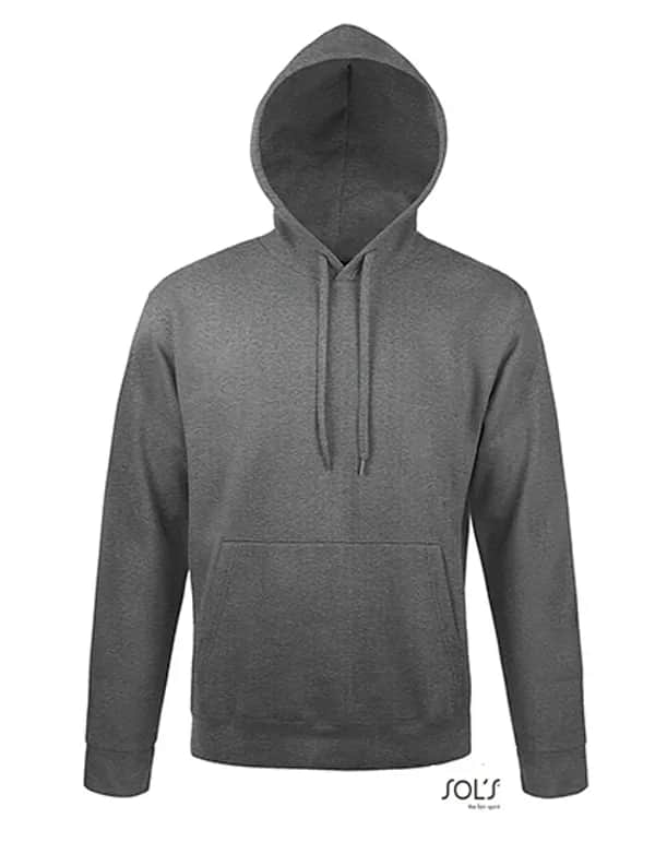 Unisex Hooded Sweat-Shirt Snake - Charcoal Melange