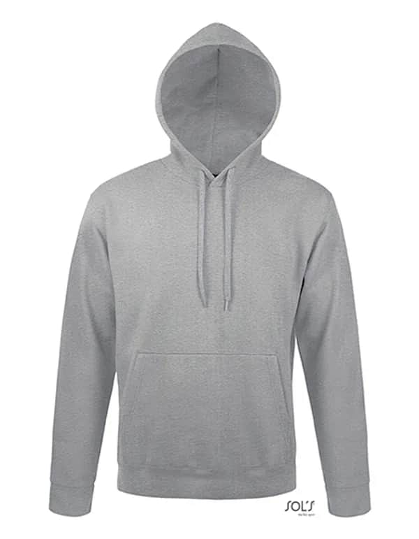 Unisex Hooded Sweat-Shirt Snake - Grey Melange