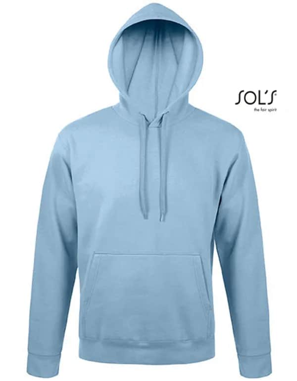 Unisex Hooded Sweat-Shirt Snake - Sky Blue
