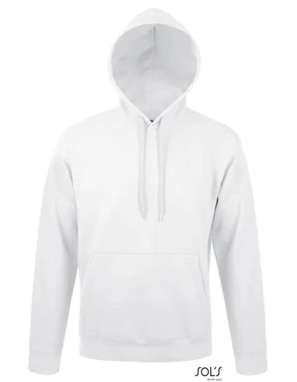 Unisex Hooded Sweat-Shirt Snake - White