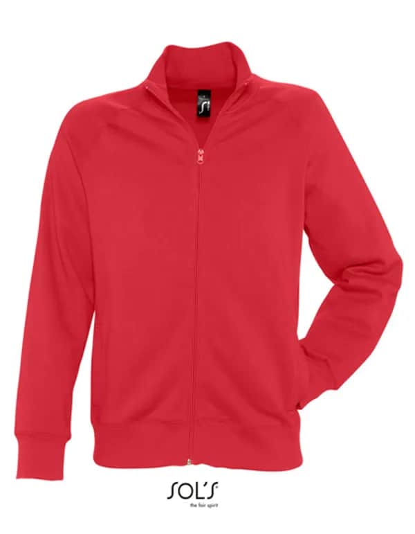 Men´s Zipped Jacket Sundae - Red