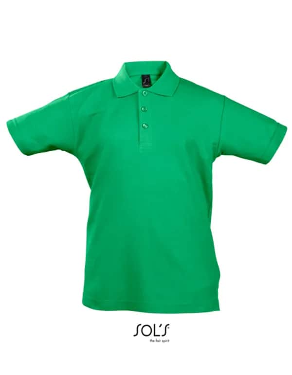 Kids´ Summer Polo II - Kelly Green