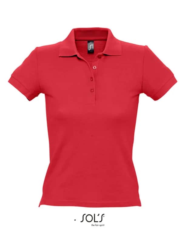 Women´s Polo People 210 - Red