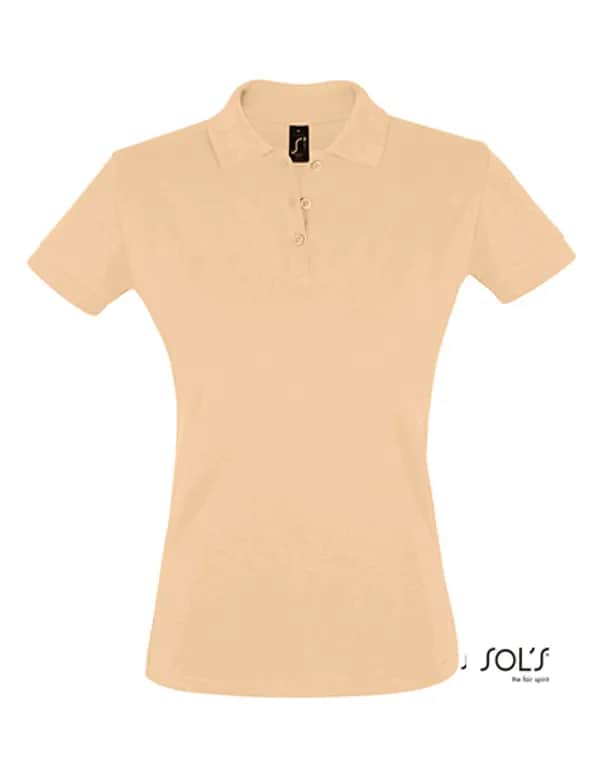 Women´s Polo Shirt Perfect - Sand