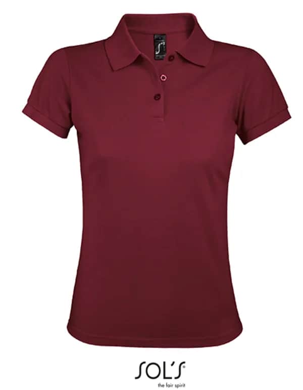 Women´s Polo Shirt Prime - Burgundy