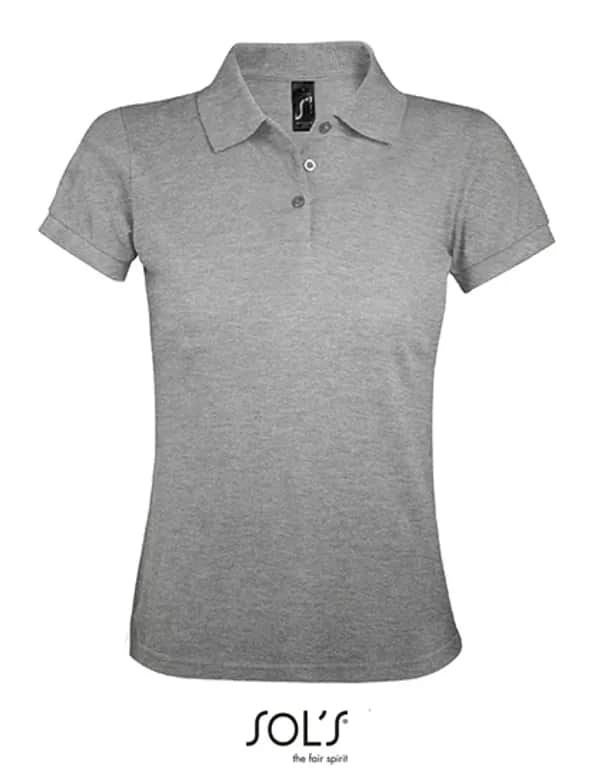 Women´s Polo Shirt Prime - Grey Melange