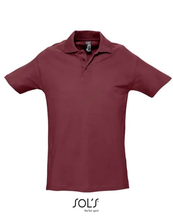 Polo Spring II - Burgundy