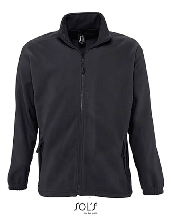 Fleecejacket North - Charcoal Grey (Solid)