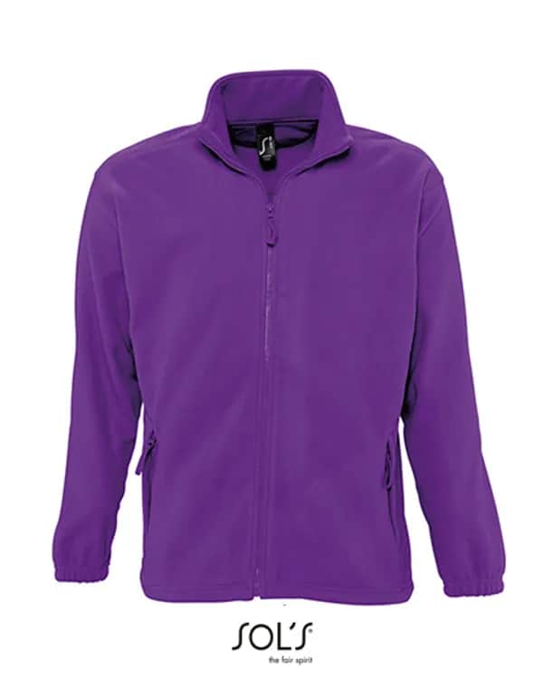 Fleecejacket North - Dark Purple