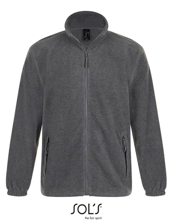 Fleecejacket North - Grey Melange