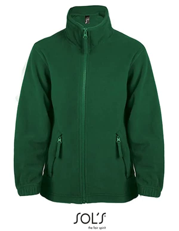 Kids´ Fleecejacket North - Fir Green