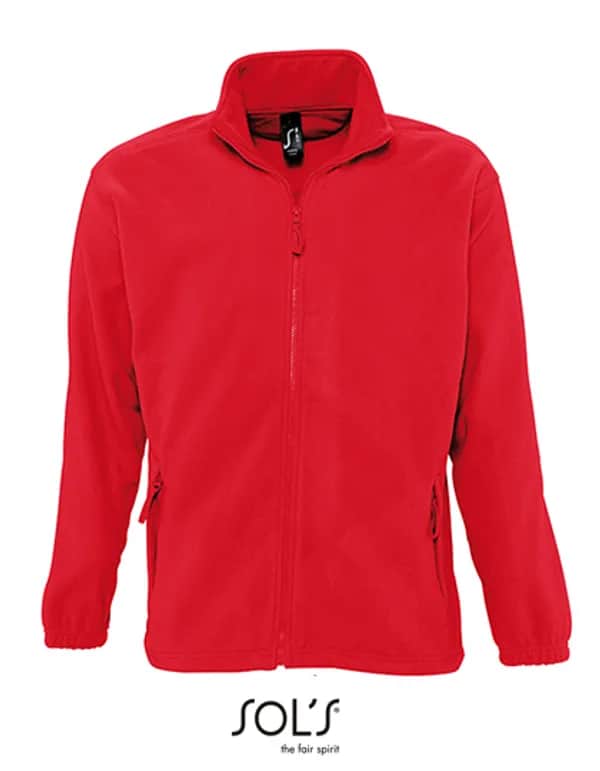 Fleecejacket North - Red