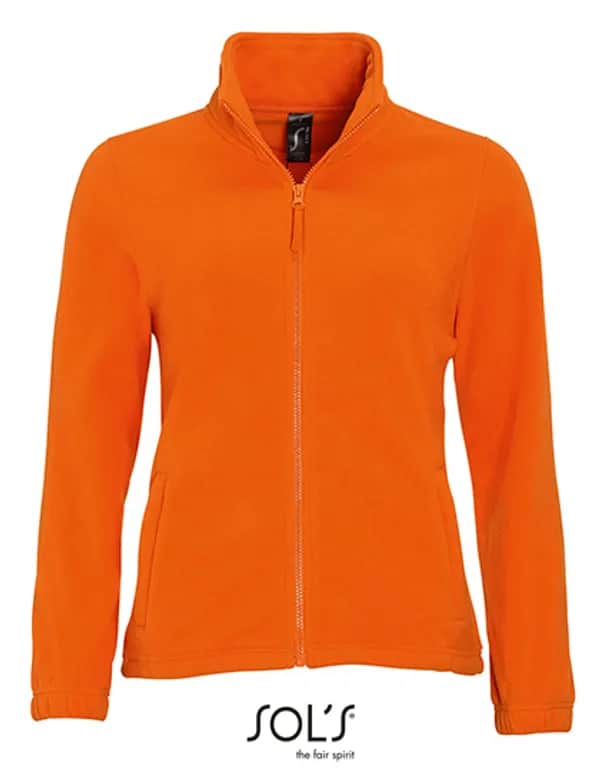 Women´s Fleece Jacket North - Orange