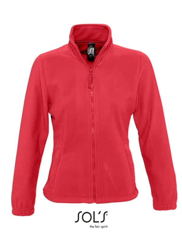 Women´s Fleece Jacket North - Red