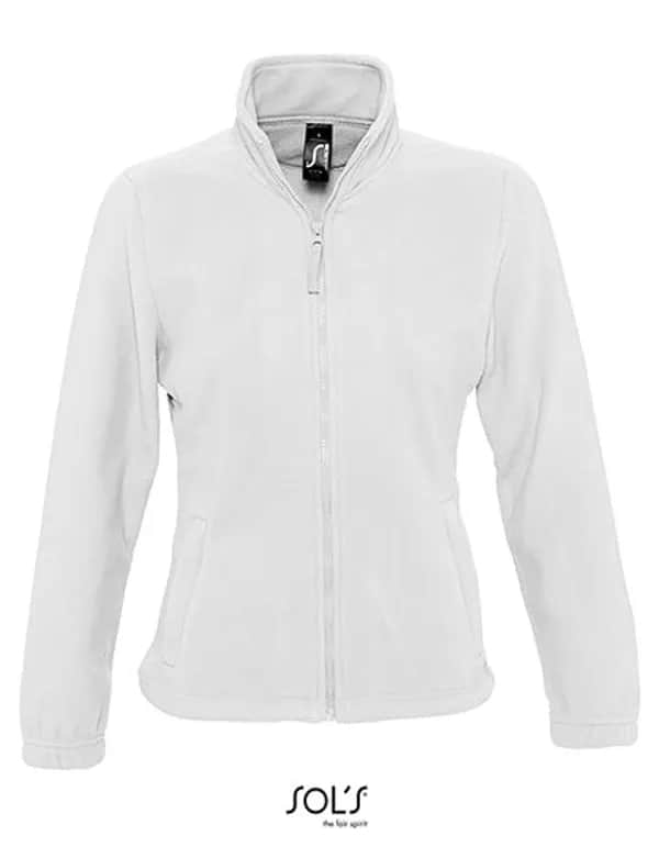 Women´s Fleece Jacket North - White