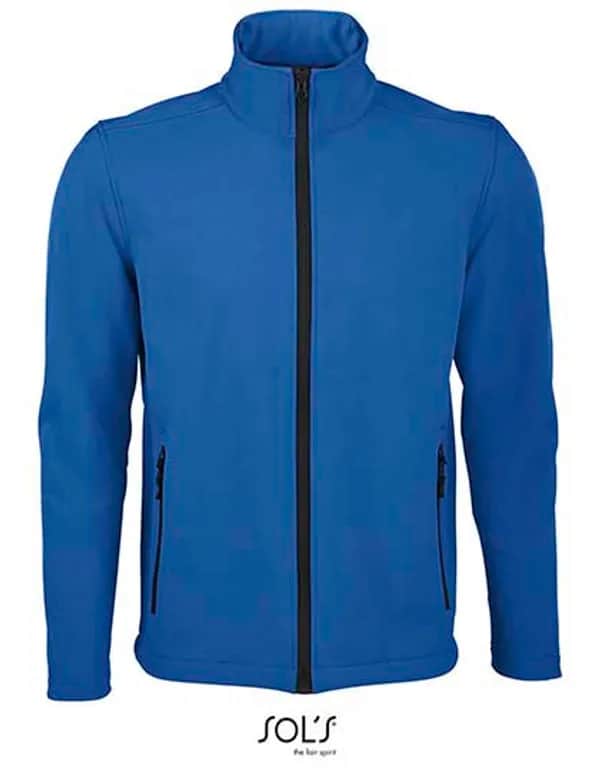 Men´s Softshell Zip Jacket Race - Royal Blue 241