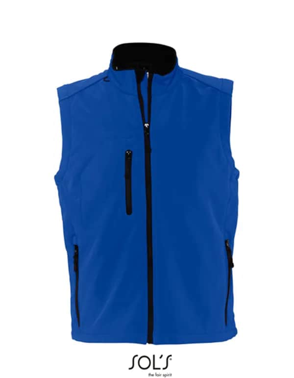 Men´s Sleeveless Softshell Rallye - Royal Blue 241