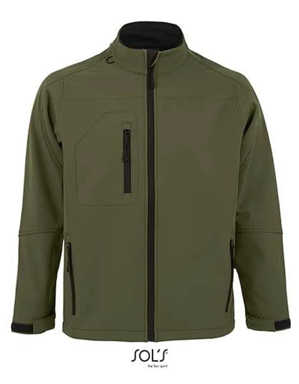 Men´s Softshell Jacket Relax - Army