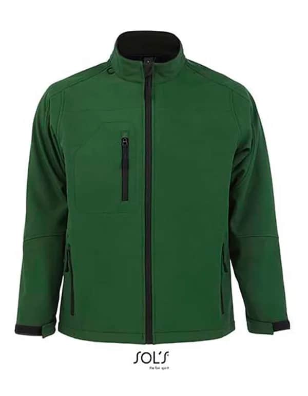 Men´s Softshell Jacket Relax - Bottle Green