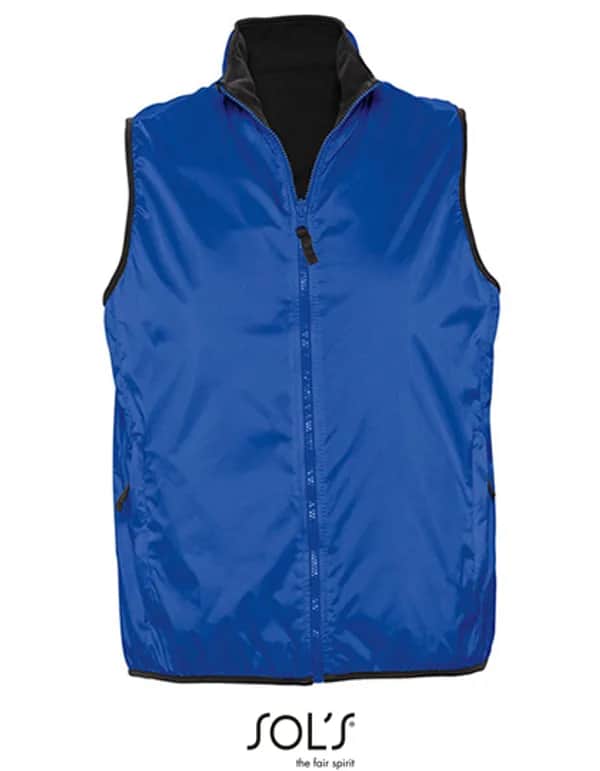 Unisex Reversible Bodywarmer Winner - Royal Blue 241