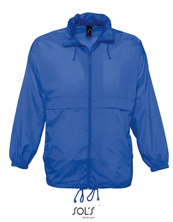 Unisex Windbreaker Surf Jacket - Royal Blue 241